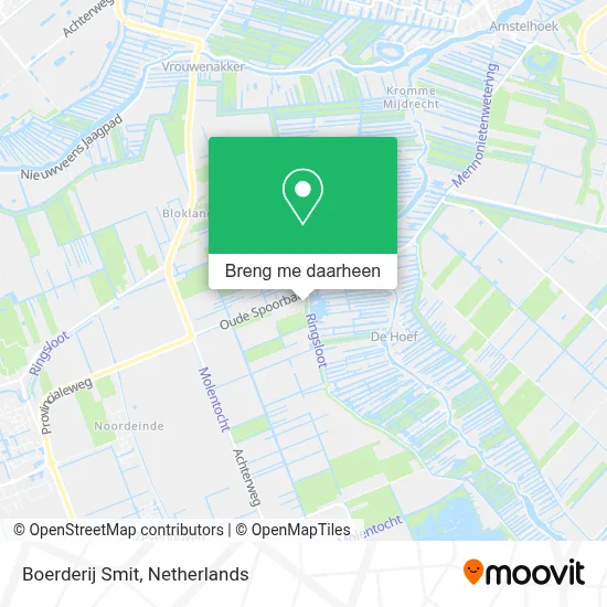 Boerderij Smit kaart