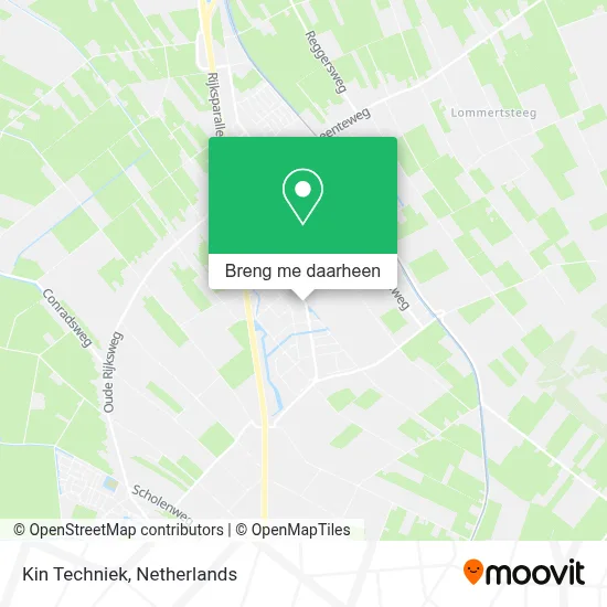 Kin Techniek kaart