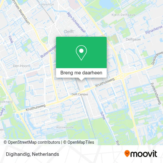 Digihandig kaart
