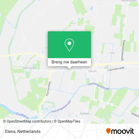 Elens kaart