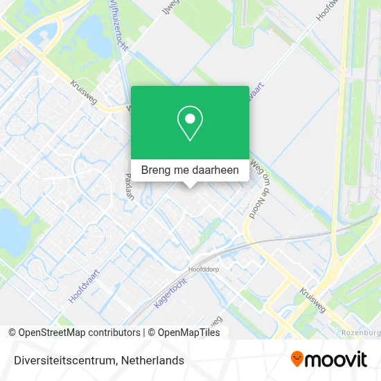 Diversiteitscentrum kaart