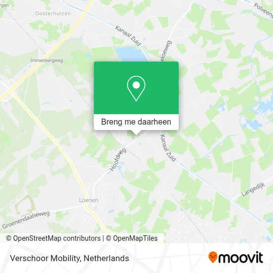 Verschoor Mobility kaart