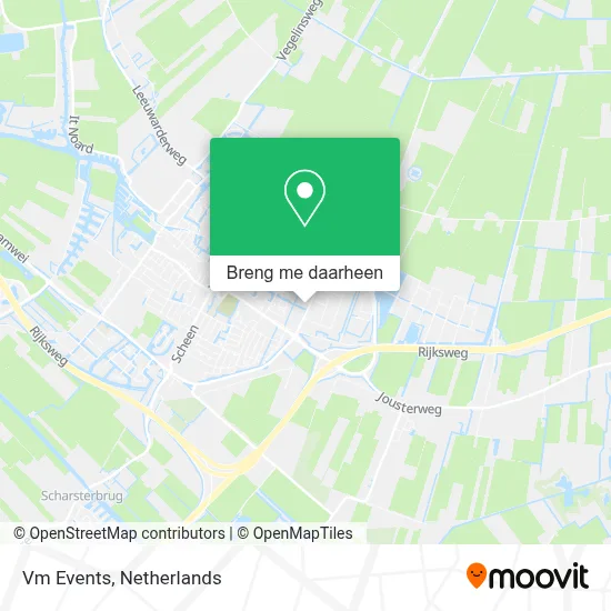 Vm Events kaart