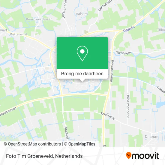 Foto Tim Groeneveld kaart