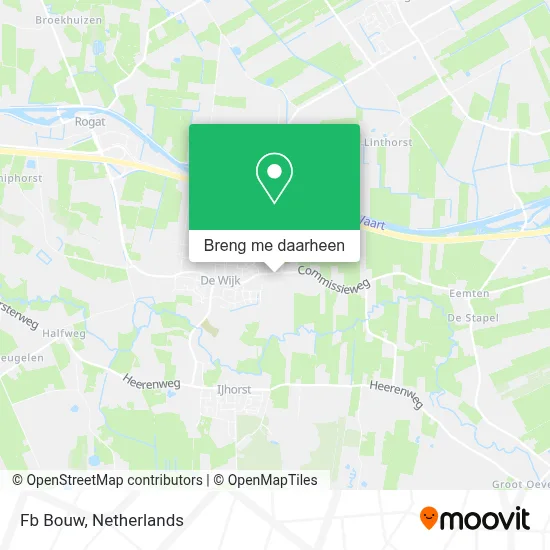 Fb Bouw kaart