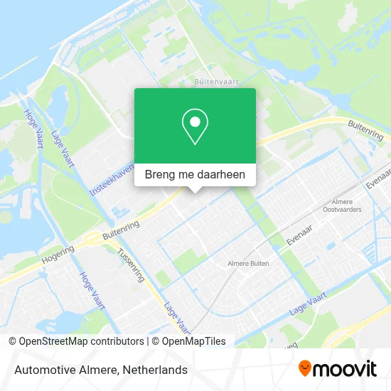 Automotive Almere kaart