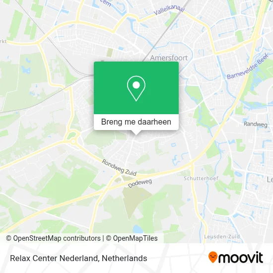 Relax Center Nederland kaart
