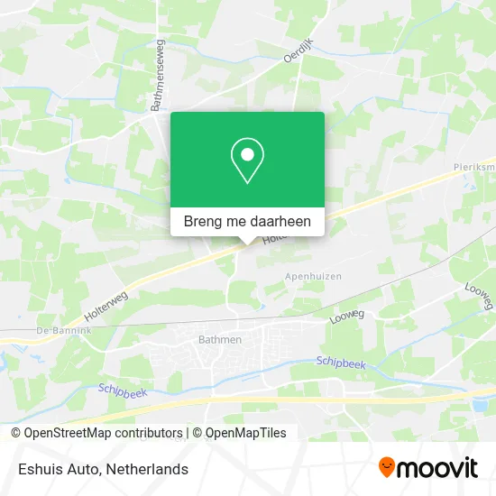 Eshuis Auto kaart