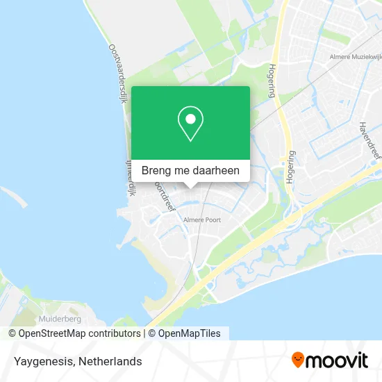 Yaygenesis kaart
