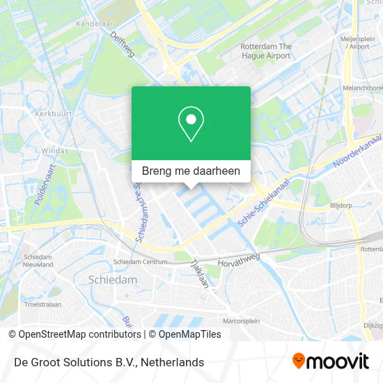 De Groot Solutions B.V. kaart