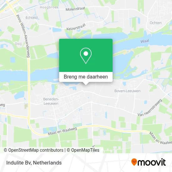 Indulite Bv kaart