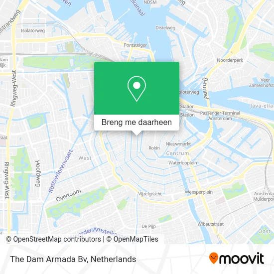 The Dam Armada Bv kaart