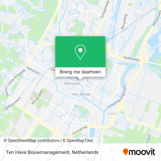 Ten Have Bouwmanagement kaart