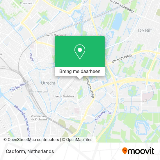 Cadform kaart
