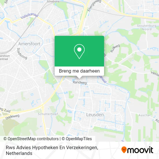Rws Advies Hypotheken En Verzekeringen kaart