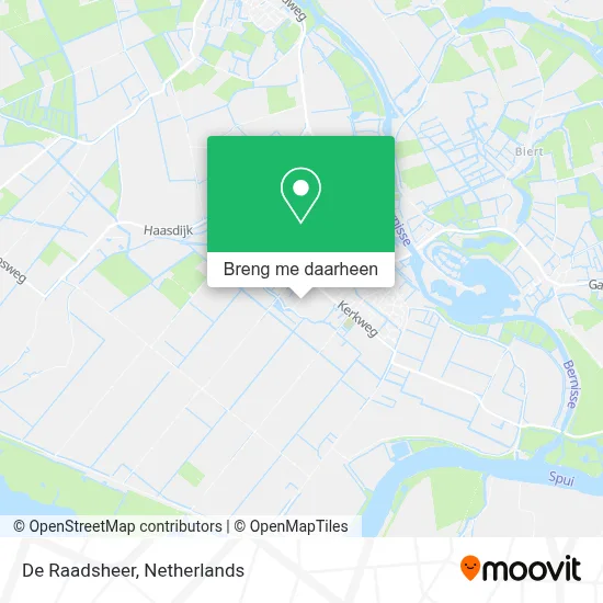De Raadsheer kaart