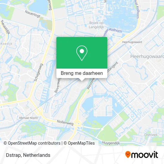Dstrap kaart
