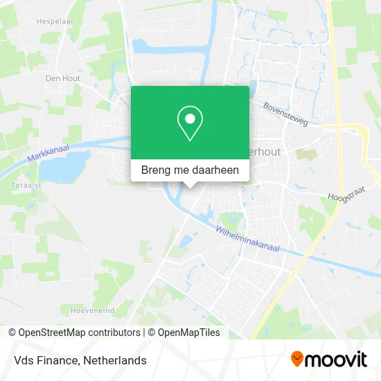 Vds Finance kaart