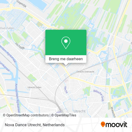 Nova Dance Utrecht kaart