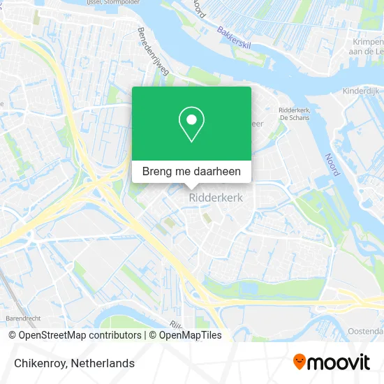 Chikenroy kaart