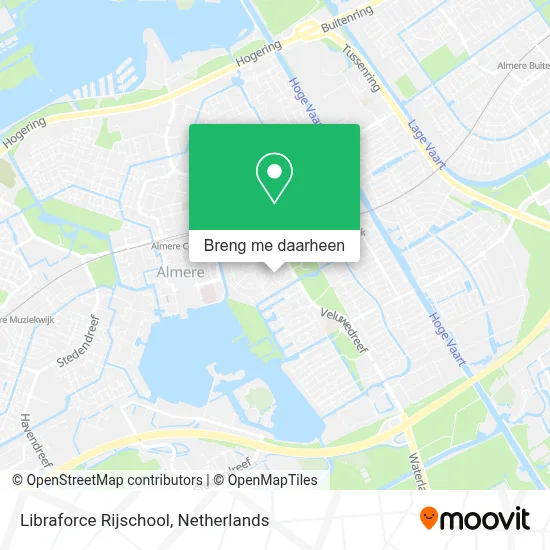 Libraforce Rijschool kaart