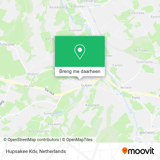 Hupsakee Kdv kaart