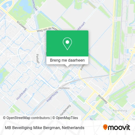 MB Beveiliging Mike Bergman kaart