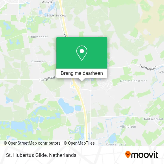 St. Hubertus Gilde kaart