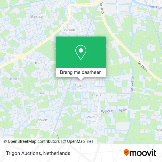 Trigon Auctions kaart