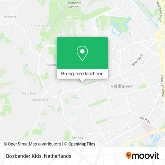 Bosbender Kids kaart