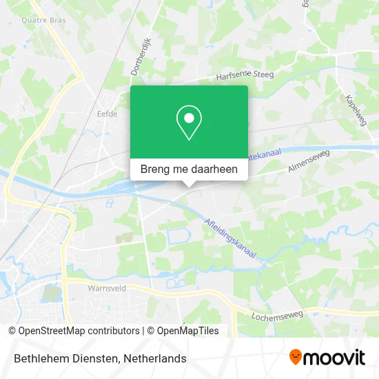 Bethlehem Diensten kaart