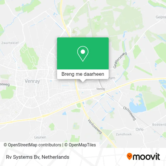 Rv Systems Bv kaart