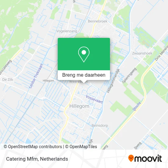 Catering Mfm kaart