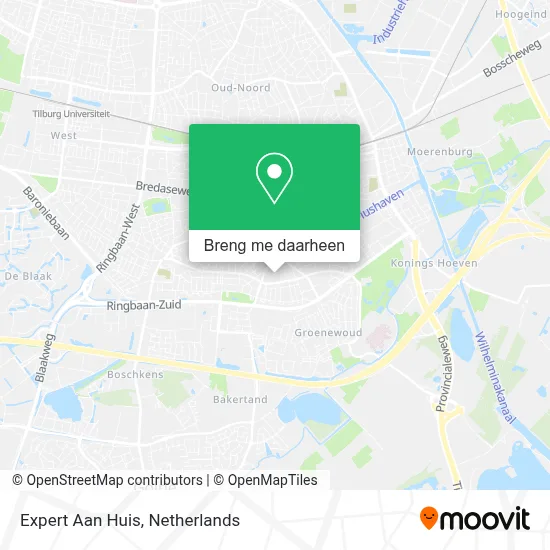 Expert Aan Huis kaart