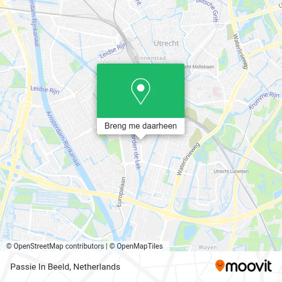Passie In Beeld kaart