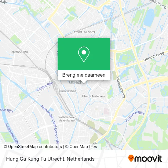 Hung Ga Kung Fu Utrecht kaart