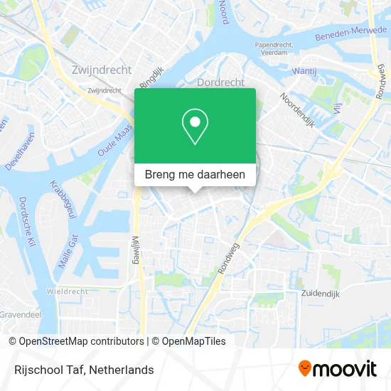 Rijschool Taf kaart