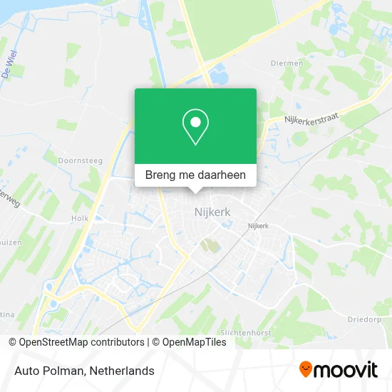 Auto Polman kaart