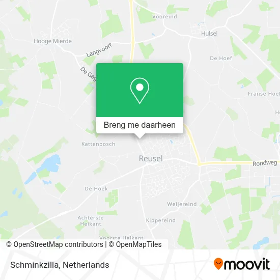 Schminkzilla kaart