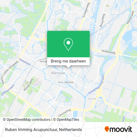 Ruben Imming Acupunctuur kaart