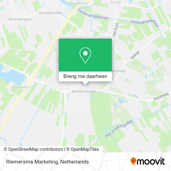 Riemersma Marketing kaart