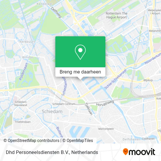 Dhd Personeelsdiensten B.V. kaart