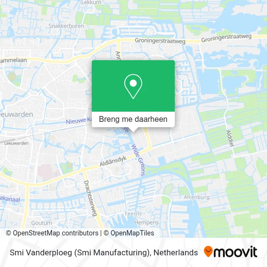 Smi Vanderploeg (Smi Manufacturing) kaart