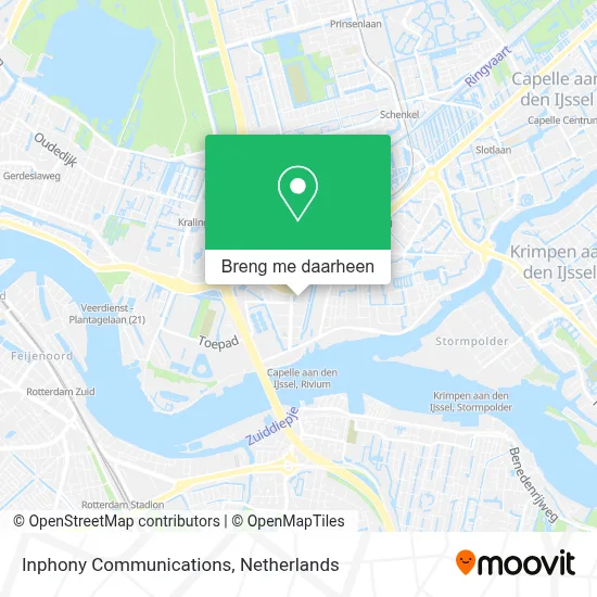 Inphony Communications kaart