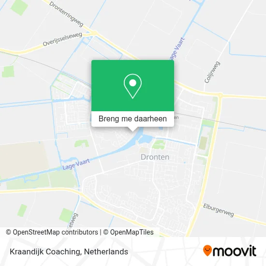 Kraandijk Coaching kaart