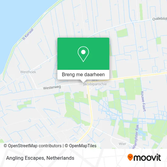 Angling Escapes kaart