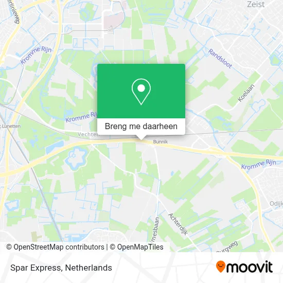 Spar Express kaart