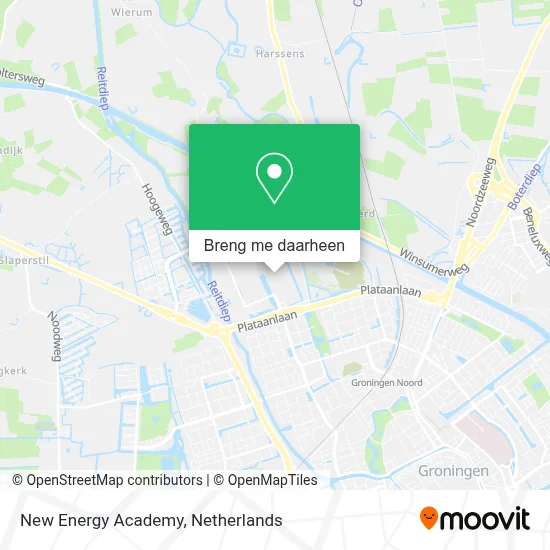 New Energy Academy kaart