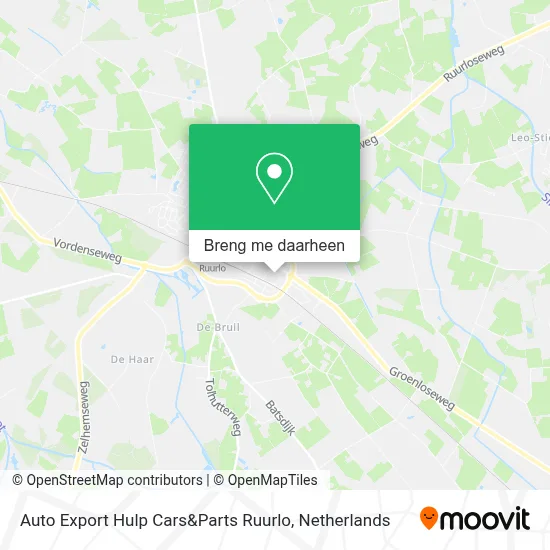 Auto Export Hulp Cars&Parts Ruurlo kaart