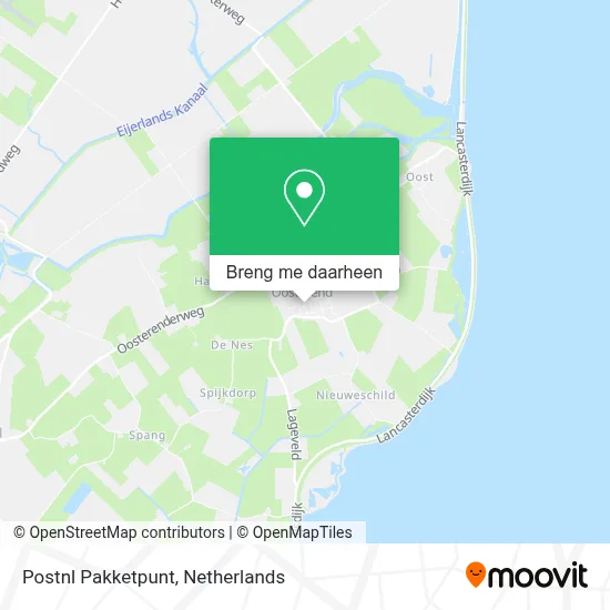 Postnl Pakketpunt kaart